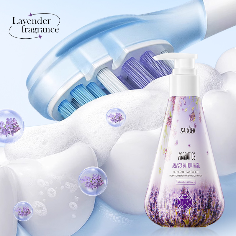 Teeth Whitening Baking Soda - SADOER Dentifricio Sbiancante al Bicarbonato di