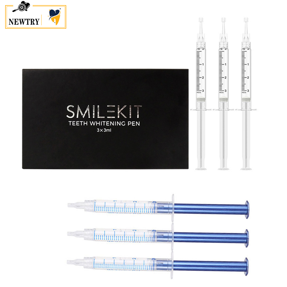 Teeth Whitening From Home - Gel sbiancante per denti con confezione