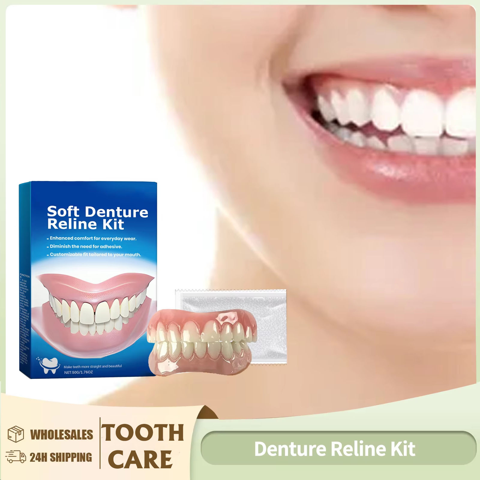 Teeth Whitening With Braces - Kit per protesi per protesi Fodere