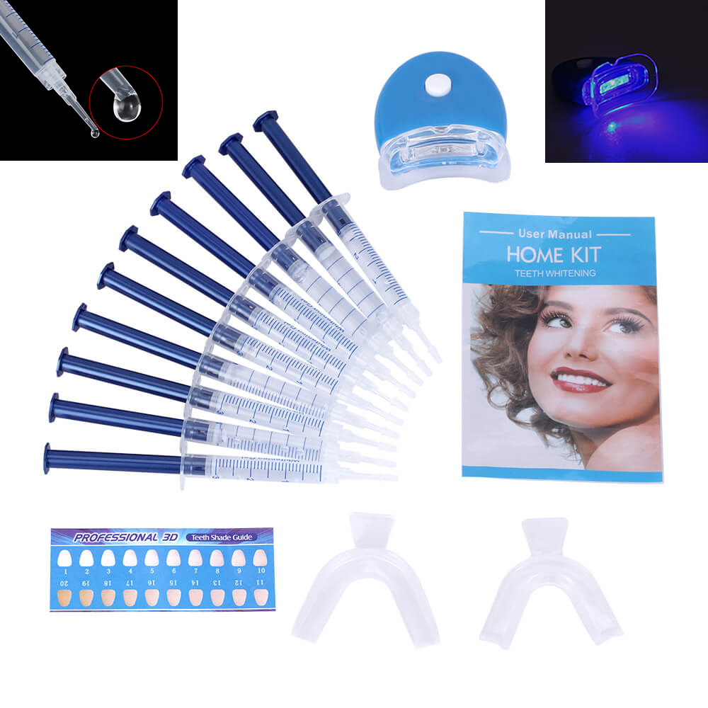 Teeth Whitening Led Kit - 1 set Sbiancamento dei denti 44%