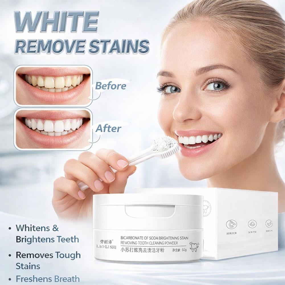 Teeth Whitening Baking Soda - Polvere sbiancante per denti a base