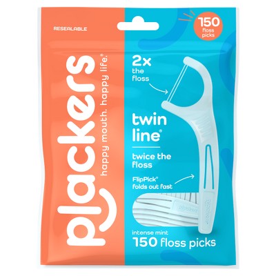 Dental Floss Picks - Filo Interdentale Twinline con Supporto -