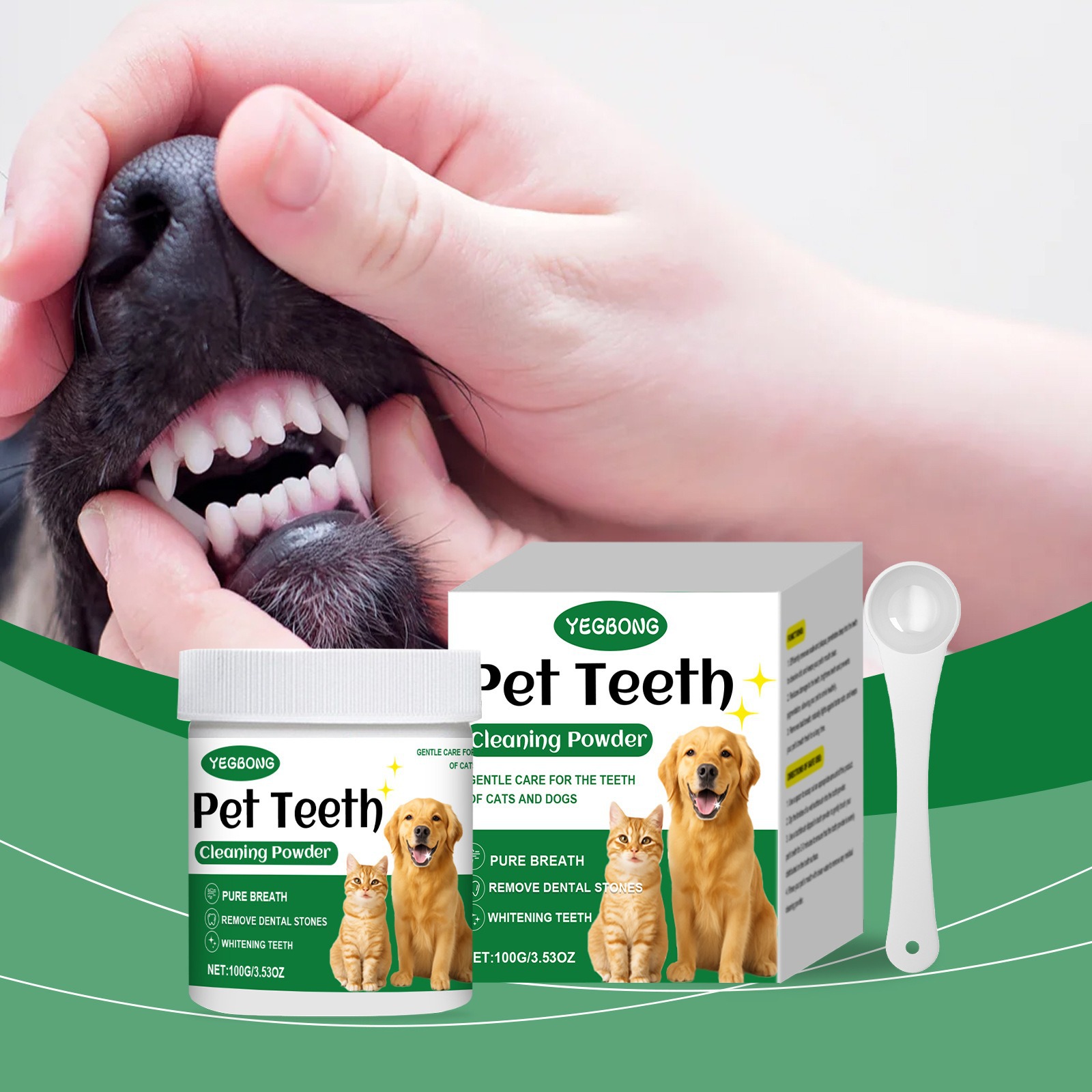 Teeth Whitening China - Polvere per la pulizia dei denti