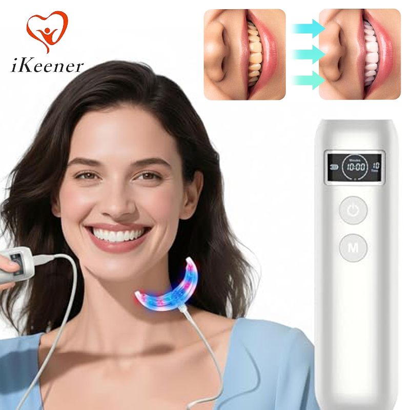 Teeth Whitening Led Kit - Acceleratore Sbiancante Denti 16 LED Rosso