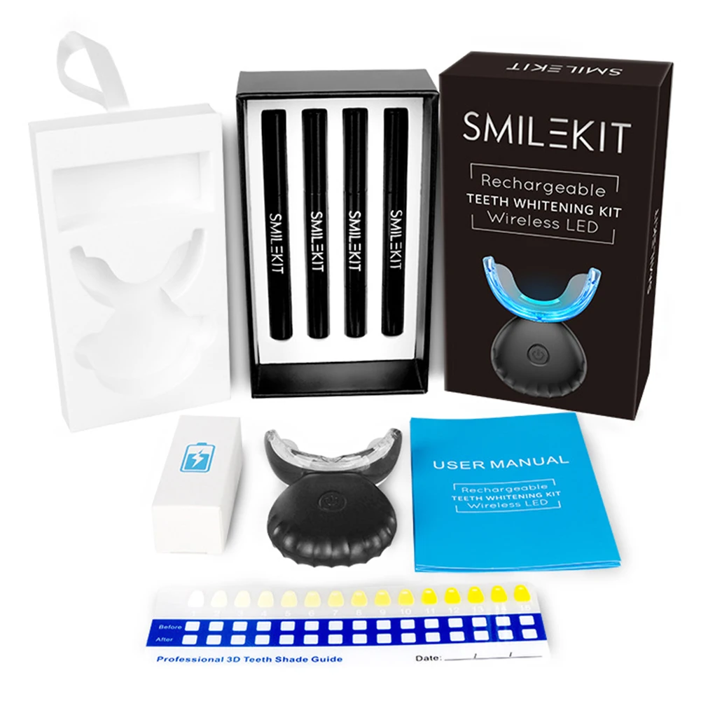 Teeth Whitening Led Kit - Kit per sbiancamento dei denti dentale