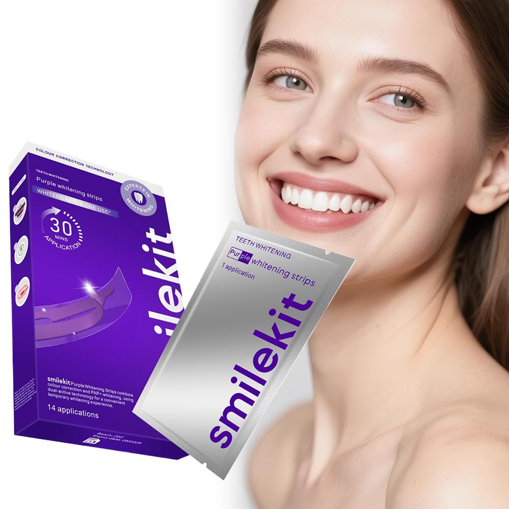 Teeth Whitening Quotes - 42 Paia di Strisce Sbiancanti per