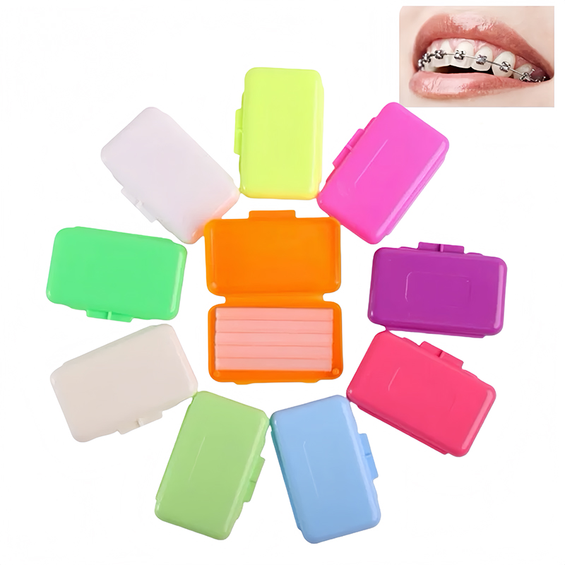 Teeth Whitening With Braces - 10 pz Dentale Ortodontico Sollievo Cera