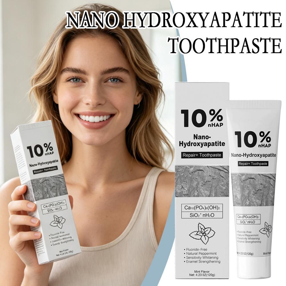 Hydroxyapatite Toothpaste - Dentifricio con Nano Idrossiapatite e Carbonato