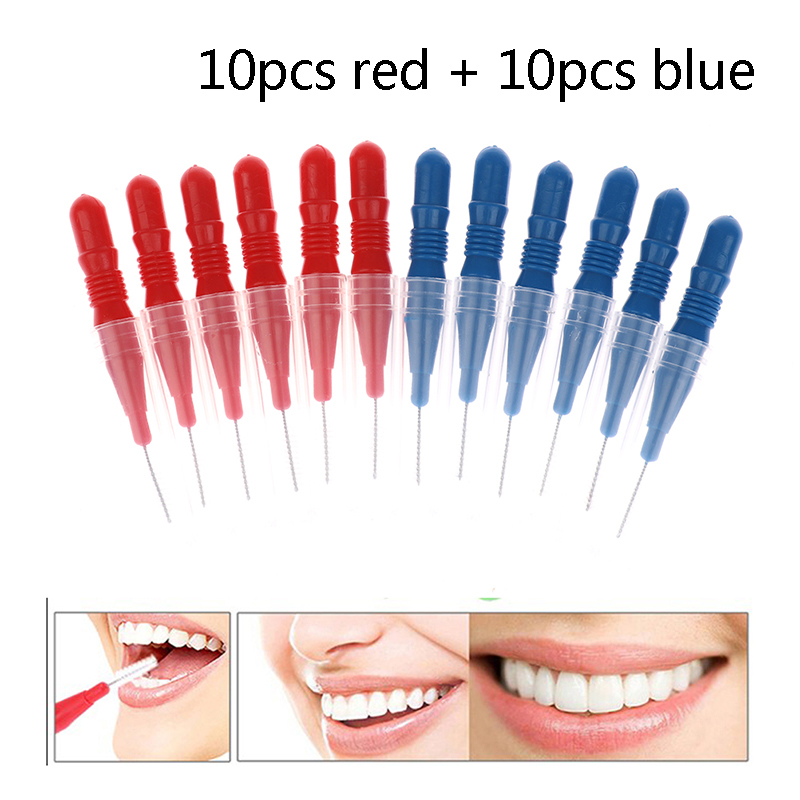 Vendita calda 20 pezzi filo in - Dental Floss Picks recensione e prezzo