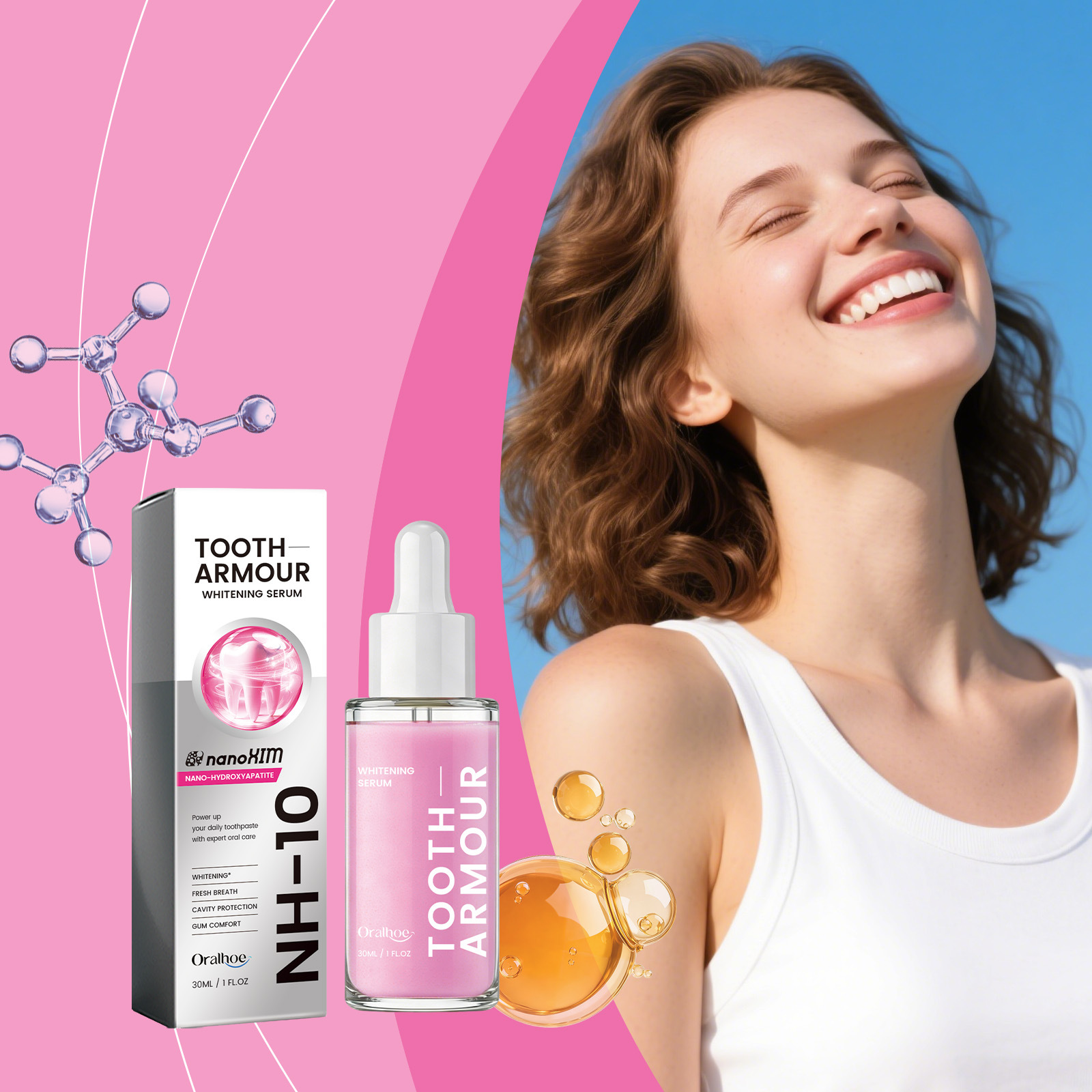 Siero Sbiancante per Denti, Pu - Teeth Whitening Serum recensione e prezzo