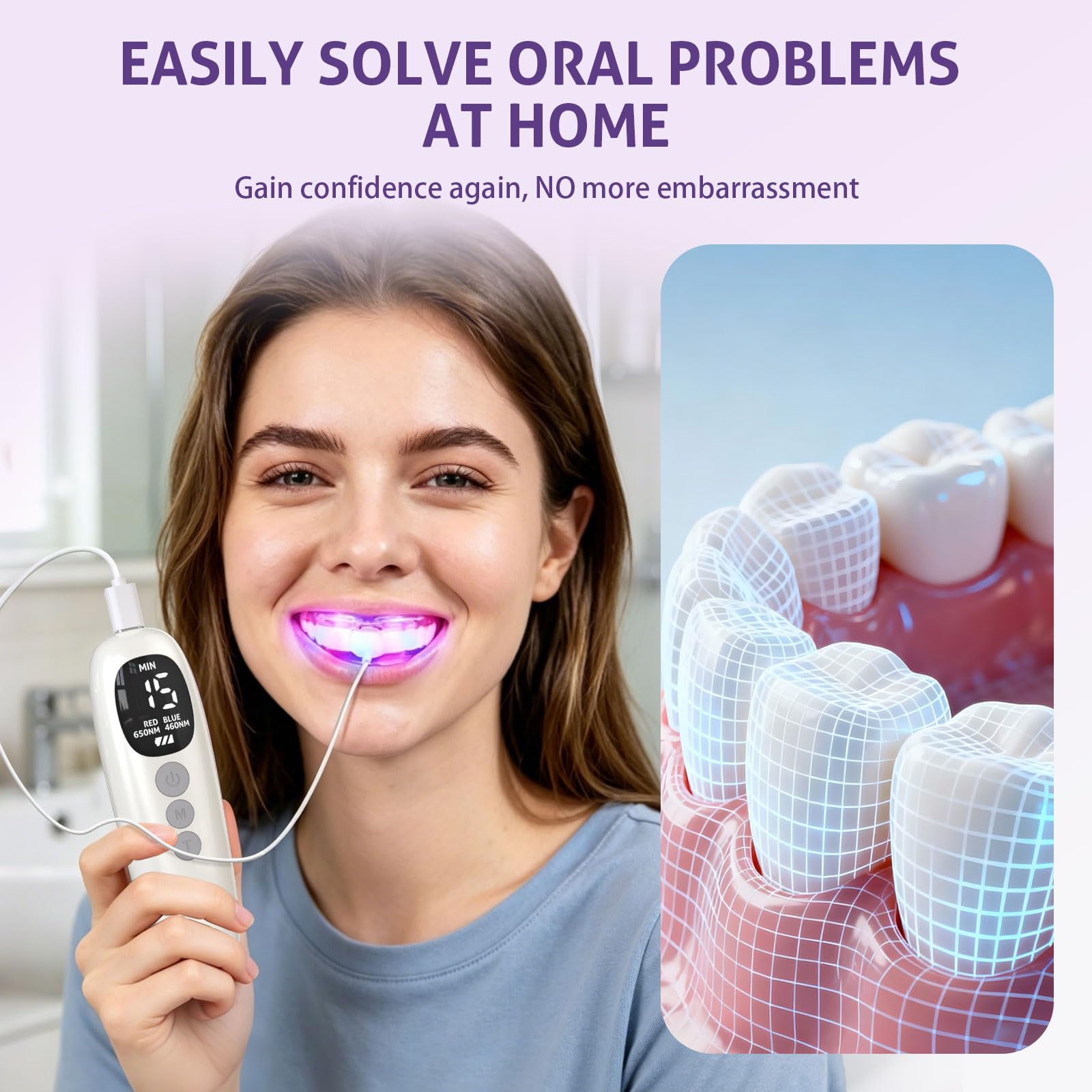 Dispositivo per Sbiancamento D - Teeth Whitening Led Kit recensione e prezzo