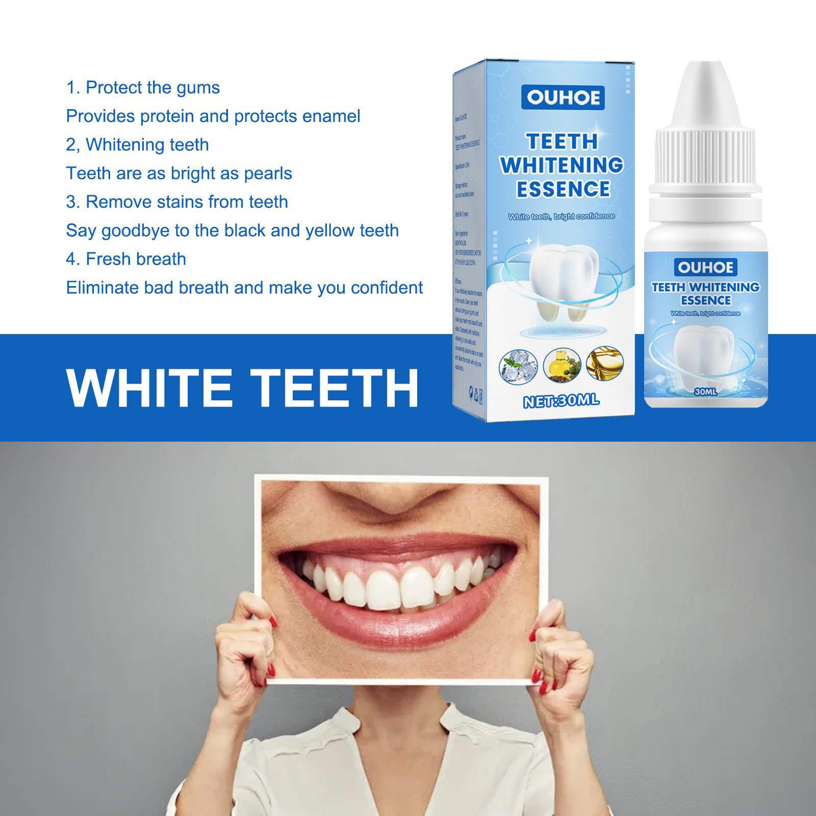 Essenza per sbiancamento dei d - Teeth Whitening Serum recensione e prezzo