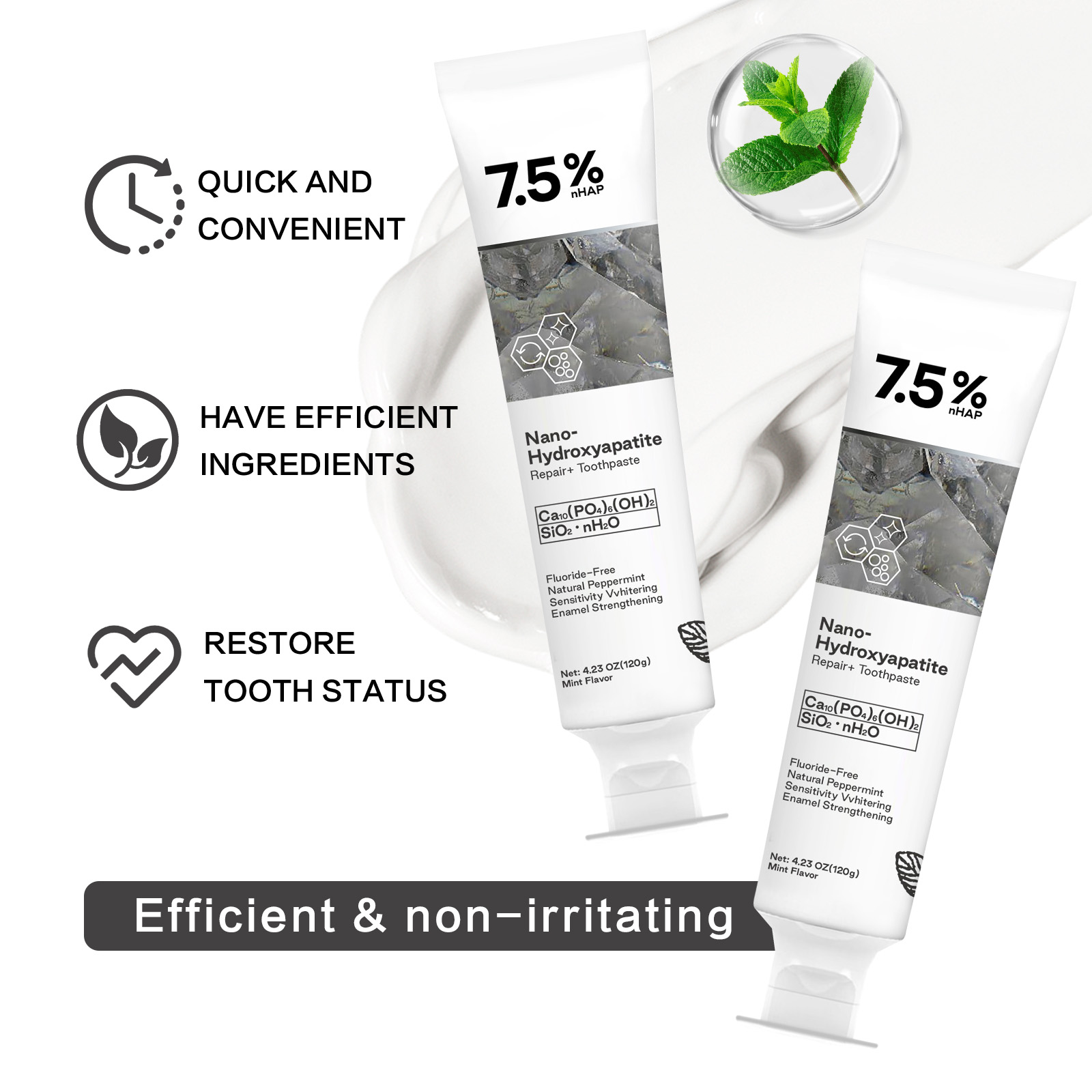 Dentifricio all'idrossiapatite - Hydroxyapatite Toothpaste recensione e prezzo