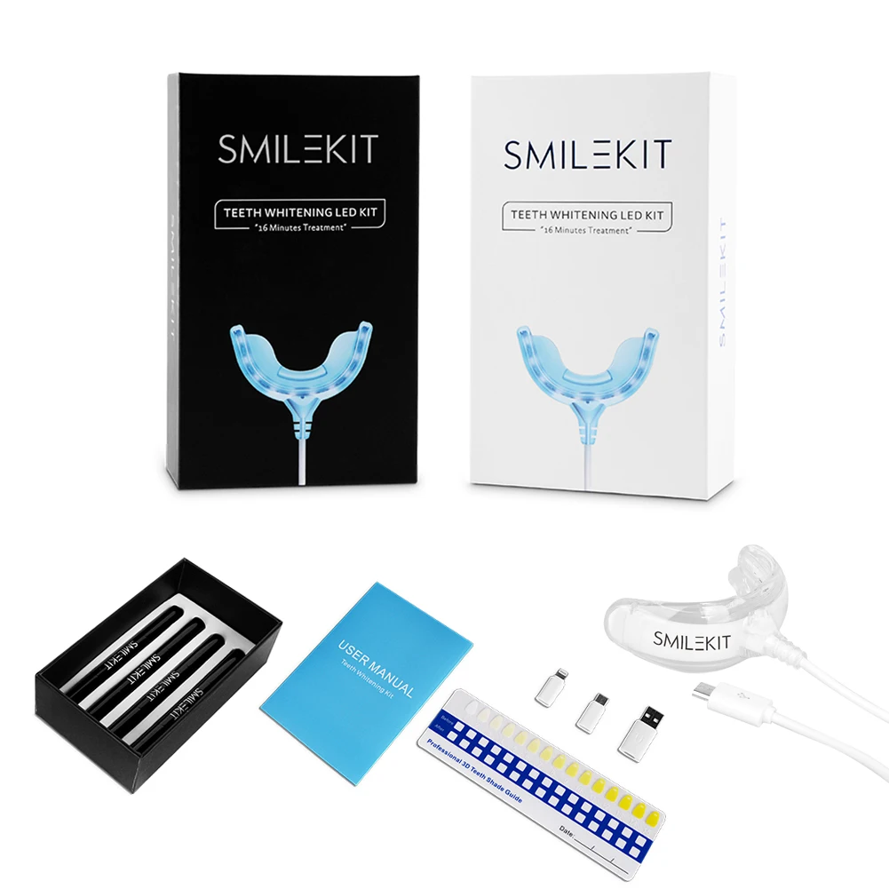 Temporizzazione intelligente 1 - Teeth Whitening Led Kit recensione e prezzo