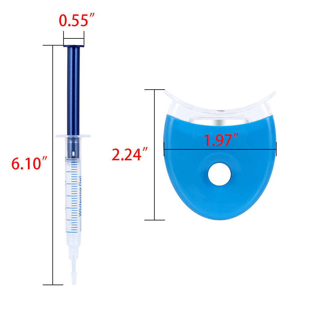 1 set Sbiancamento dei denti 4 - Teeth Whitening Led Kit recensione e prezzo