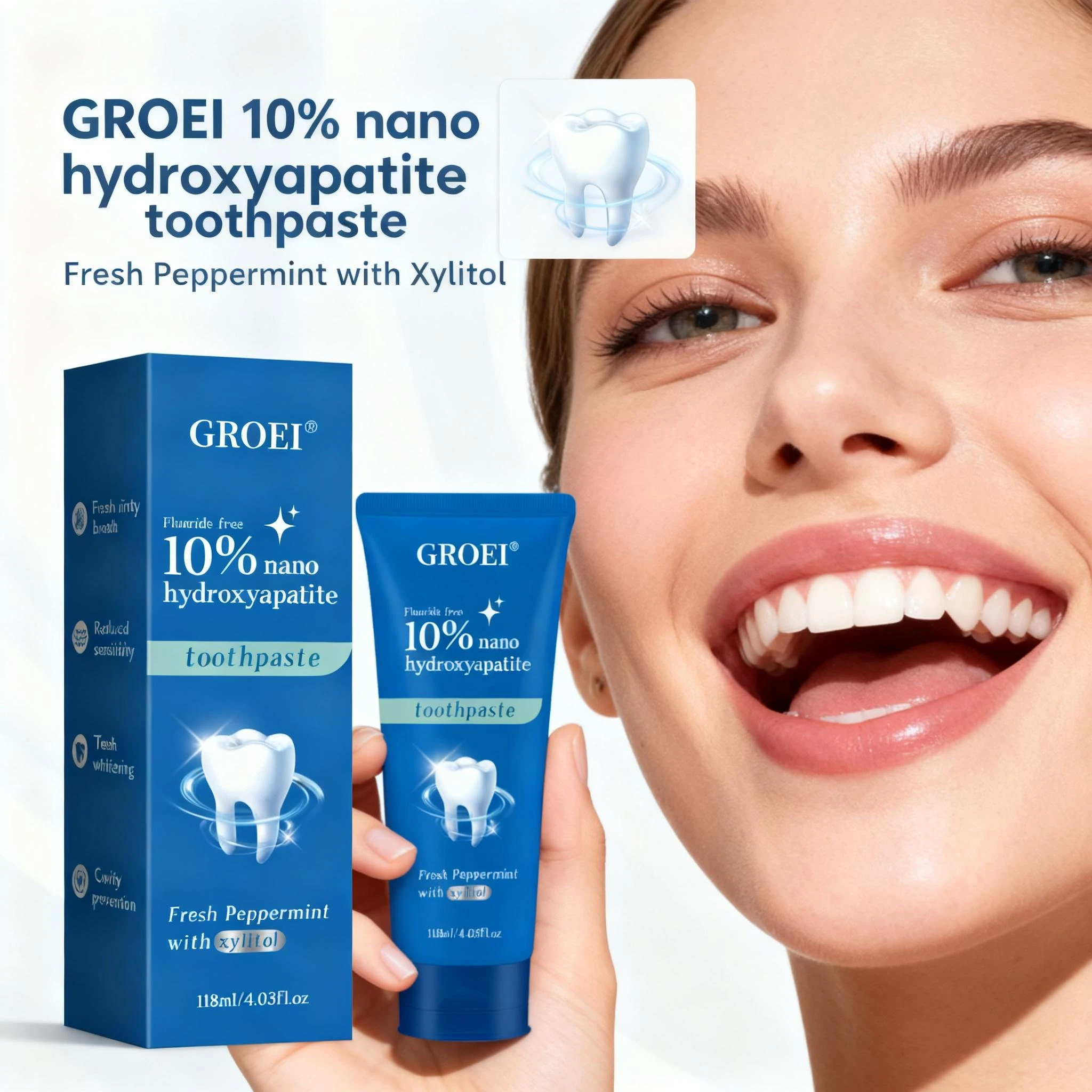 Dentifricio allo xilitolo per  - Hydroxyapatite Toothpaste recensione e prezzo