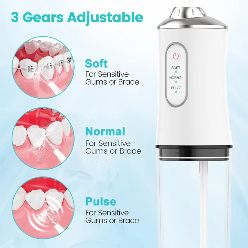 Irrigatore Orale Portatile 202 - Dental Floss Picks recensione e prezzo
