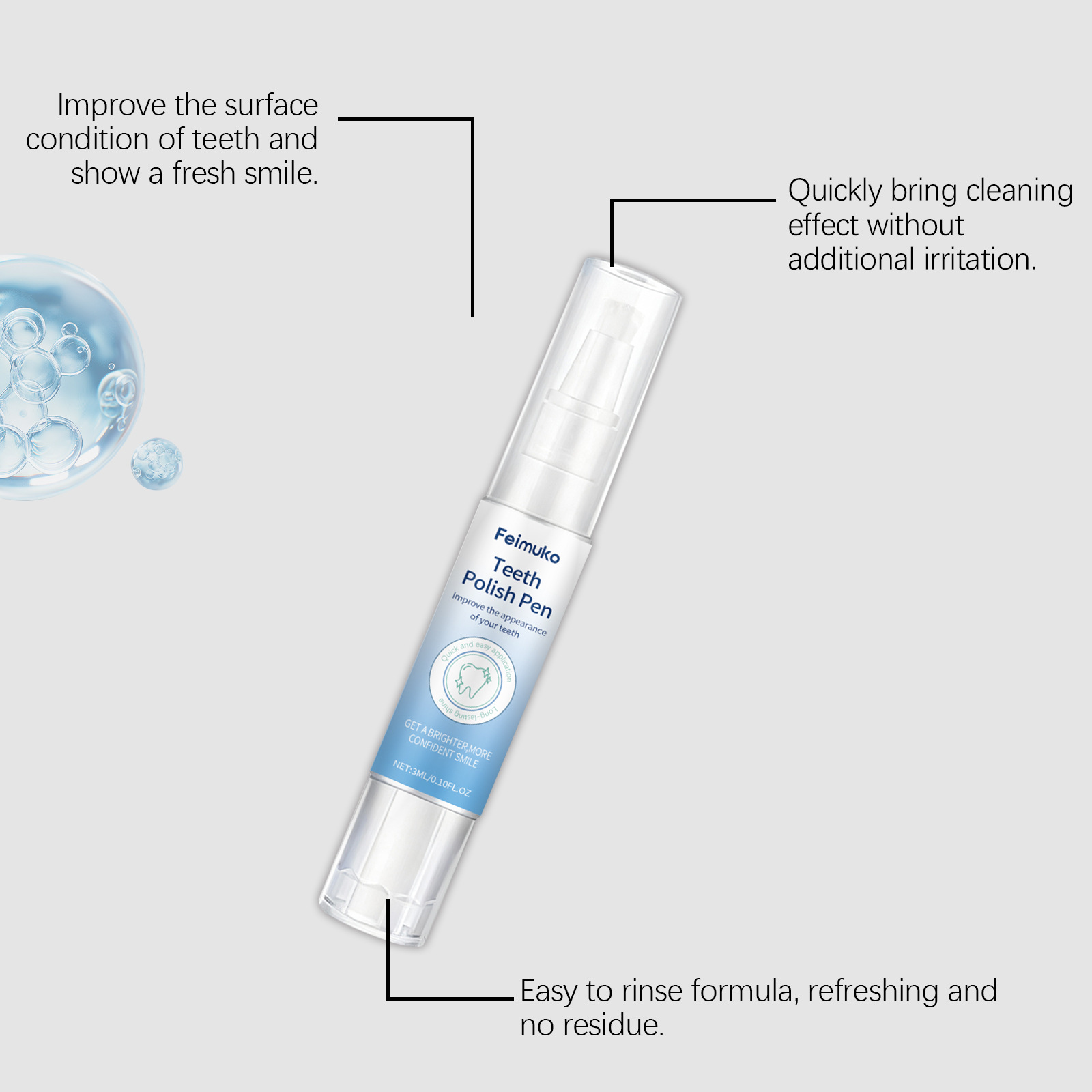 Penna Sbiancante per Denti con - Teeth Whitening Kit With Light recensione e prezzo