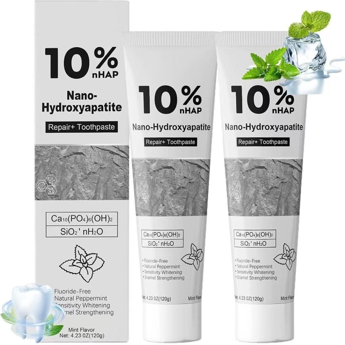 Dentifricio sbiancante e antim - Hydroxyapatite Toothpaste recensione e prezzo