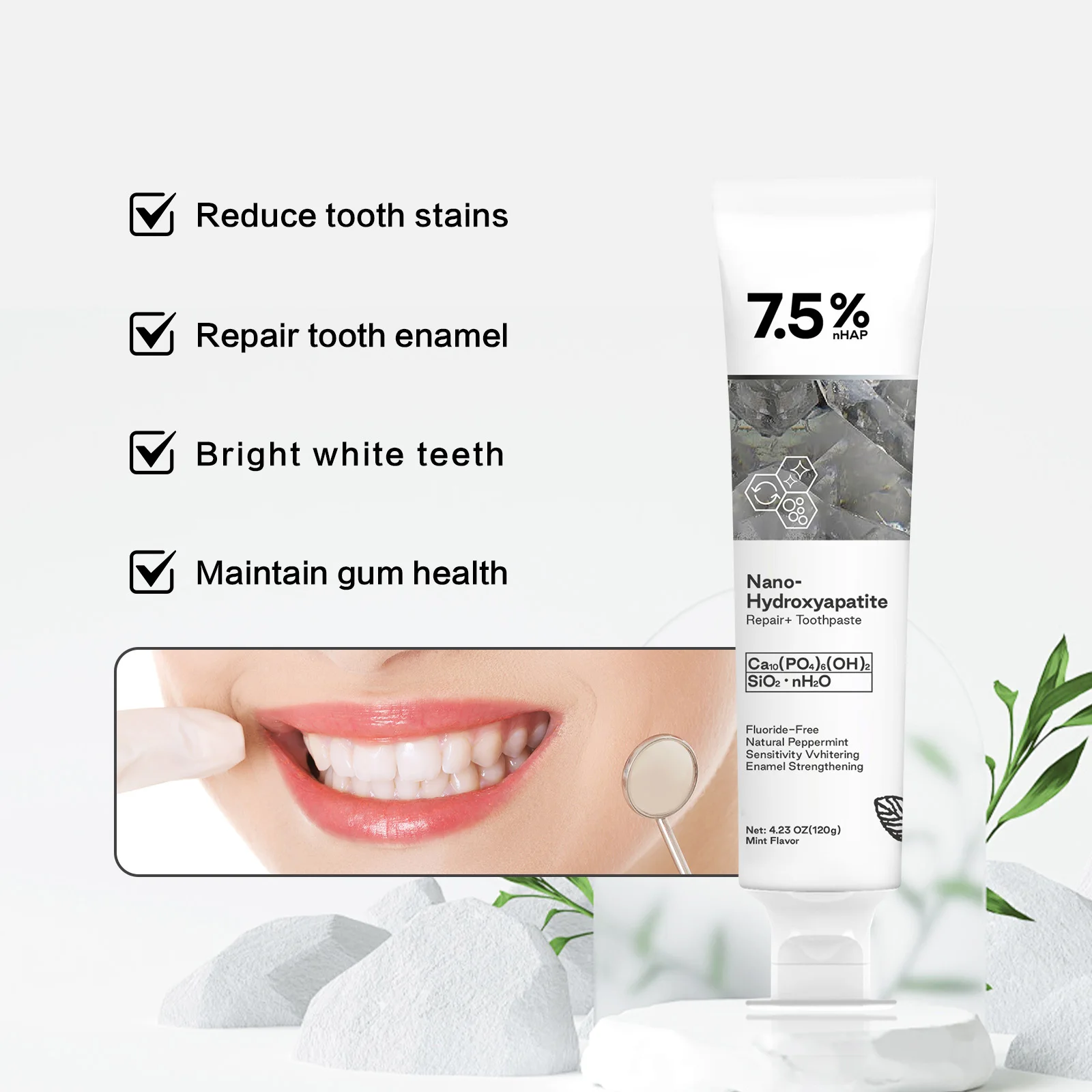 120g Nano Idroxyapatite Dentif - Hydroxyapatite Toothpaste recensione e prezzo