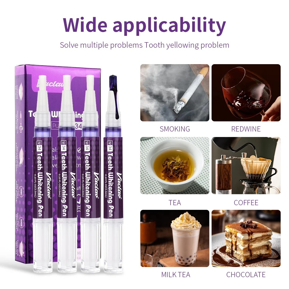 Vaclav V34 Penna gel sbiancant - Teeth Whitening From Home recensione e prezzo